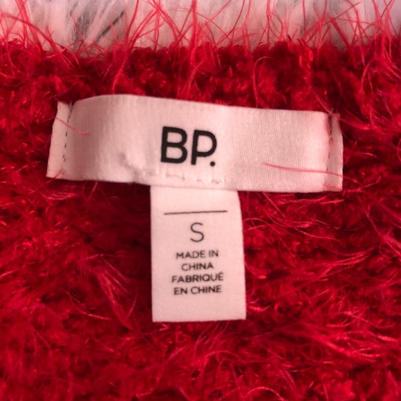 BP. fluffy V neck sweater - Picture 3 of 4